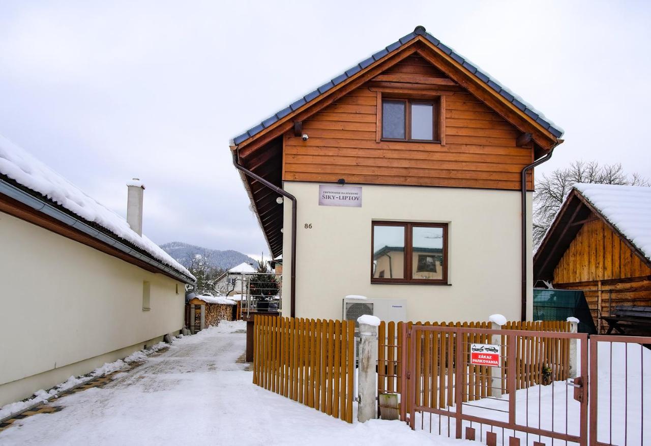 Siky-Liptov Villa Liptovsky Jan Ngoại thất bức ảnh